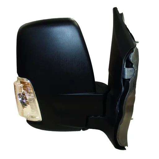 Ford Transit MK8 Twin Mirror RHD Drivers Side Short Arm  Elec HTD 12V R 1200/300