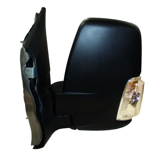 Ford Transit MK8 Twin Mirror RHD Passenger Side Short Arm  Elec HTD 12V R 1200/300
