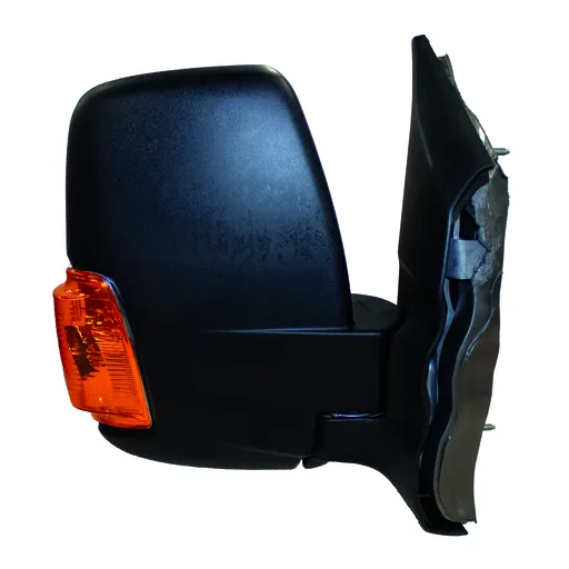 Ford Transit MK8 Twin Mirror RHD Drivers Side Short Arm  Man NonHTD R 1200/300