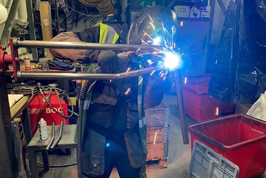 Welded tubular assemblies produced by Unitruck workshop services